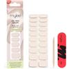 Mylee Gel Nail Wraps Stickers [Stone Cold] - Unghie Gel Adesive Pre-Polimerizzate per Manicure Istantanea, Lampada Non Necessaria, Ultra Resistenti, Lunga Durata, Facili da Applicare
