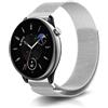 NicMool 20MM Cinturino per Amazfit T-Rex 3 Pro 44mm/Active 2 Square/Active 2/Active/GTR Mini/GTS 4, Acciaio Inossidabile Magnetico Metallo Braccialetto per Amazfit Bip 3/Bip 3 Pro/GTS 3/2e - Argento