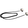 kwmobile Laccetto Portauricolari Compatibile con Google Pixel Buds PRO 2 - Cordino Porta-Cuffie in-Ear - Laccio Blocca-cuffiette Nero