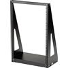 StarTech.com Supporto rack da tavolo 19 16U a telaio aperto, Rack dati rinforzato a 2 montanti, Quadro armadio rack di rete per AV /Media e apparecchiature musicali, Capacità 160kg (2POSTRACK16)