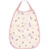 Lässig Bavaglino per bambini con protezione e bottone a pressione/Medium Drop Bib Happy Fruits peach