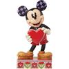 Enesco Disney Traditions Figurina personalizzabile Topolino con cuore Collezione