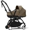 Stokke Passeggino Stokke YOYO3 con Newborn Shell (Toffee) - Include telaio (nero), Newborn Shell, materasso doppio, coprigambe, tracolla imbottita e borsa protettiva per riporre il passeggino