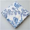 S&G Home Mezzero Copritutto Copridivano Copriletto Telo Arredo Puro Cotone - Lerici Blu, Matrimoniale