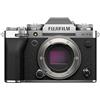 Fujifilm X-T5 Fotocamera Digitale Mirrorless 40MP (HR 160MP), solo corpo, Sensore X-Trans CMOS 5 HR, IBIS, Filmati 6.2K 30p, Mirino EVF, Schermo LCD 3 Touch Vari-angle, Argento