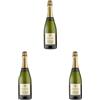 Lété Vautrain Champagne Zero Brut - 750 ml (Confezione da 3)
