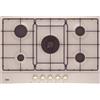 Beko Piano cottura a gas 5 fuochi da 75 cm colore Avena Serie Classic