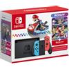 Nintendo NINSWTMARBUN Switch Mario Kart 8 Deluxe Bundle con 12 Mesi Switch Online Abbonamento