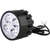 Akozon Fari per Faretti Moto 4 LED Fari per Faro Universale Super Bright per Moto 12V 24W Fari per Faretti Fendinebbia