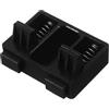 SHINEOFI strumenti di saldatura arredamento dell'auto Clip per organizer per cavi Accessori per interni per auto morsetto automatico per la gestione dei cavi plastica Nero