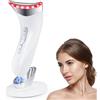 FIVAVA Massaggiatore Viso Lifting,Face Massager con 3 Modi LED - Dispositivo di Bellezza a 45°C con Microcorrente per Rughe,Gua Sha Rassodante Viso e Collo