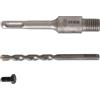 STIER Attacco SDS-Plus M16 110 mm inclusa punta da centro per corone a tazza cave