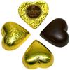 La Suissa Cioccolatini Cuori Gialli Gianduia La Suissa Kg 1 - Praline di Cioccolato Fondente Ripieni di Morbida Crema Gianduia - Senza Glutine
