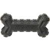 Mammoth Pet Products Mammoth TireBiterII Bone con Treat Station - Giocattoli per cani in gomma naturale per masticatori estremi - Giocattoli per cani per giochi interattivi extra lunghi - Giocattoli da masticare