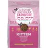 Schesir Born Carnivore Baby, al gusto Pollo e Uovo, Crocchette per gattini, crocchette Cotte al forno (Sacco da 1,25kg)