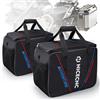 NICECNC Borsa interna laterale moto sinistra destra, 46L espandibile moto bagaglio fodera borsa con cuscinetto piede Compatible with BMW R1200GS R1250GS ADV LC 2004-2022 F850GS F750GS F700GS F800GS