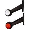 24/7 AUTO 2 luci di posizione laterali bianche rosse da 12 V, per rimorchio, camper, bus, SUV, caravan, furgone