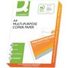 Q-CONNECT KF10057 Copy Paper Printer Paper/DIN A4, 75g/m²/ 1 x 500 Sheets/Quality Class - C/Universal for Home Office and Home Office/Multifunctional