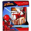 Marvel Tazza da Thè mod. Mug in Ceramica Spiderman 24 cl Misure 8,5x7,5 cm. in Scatola Box Regalo