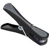 Wenko Mollette da bucato mod. Bolt set da 24 pezzi extra lunghe 8 cm apertura alare 4 cm rivestimento antiscivolo in gomma riciclata nero dimensioni 8 x 4 x 1,7 cm
