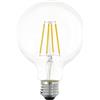 Eglo LED E27 dimmerabile a 3 fasi, lampadina retrò per regolazione con interruttore, 7 Watt (equivalente a 60 Watt), 806 Lumen, illuminante bianco caldo, 2700k, Edison Ø 9,5 cm