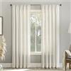 No. 918 Amalfi - Tenda a pannello semitrasparente in misto lino, 137 x 213 cm, colore: Bianco perla