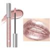 Wootapson Lip Ombretto Liquido Glitter Occhi,Rossetto Glitter Perla Diamanti,Metallo Liquido Ombretto Occhi Brillantemente,Liquido Camaleonte Ombretti Glitter,Ombretto e Rossetto Scintillante e a Doppio Uso