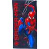 CARTOON Telo mare Spiderman Marvel asciugamano in microfibra di poliestere per bambini 245 gsm dimensione 70 x 140 cm spiaggia piscina