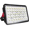 CREATESTAR Faretto Led da Esterno 100W 10000LM, Faretti Led Esterni 6500K luce bianca fredda, IP66 Impermeabile Faro per magazzino giardino garage campo sportivo cortile