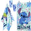 Disney Stitch Asciugamani Bambini con 2 Pioli Clip Assorbente Asciugamano da Mare Cotone Asciugamani Bagno Asciugatura Rapida