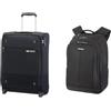 Samsonite Base Boost Upright S Bagaglio a Mano, 55 cm, 41 L, Nero (Black) & Lapt