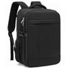 Xkdoai Zaino per Ryanair 40x20x25 Zaino da Viaggio Aereo Bagaglio a Mano Borsone da Cabina Borsa da Viaggio Zaini Impermeabile 14 Pollici Zaino Porta PC con Zaino Antifurto 20L