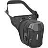 Suprbee Marsupio Moto: Multifunzionale Marsupio Gamba Moto, Impermeabile Borsa Gamba Moto, con Cinghie per Gambe Rimovibili, Sport, Marsupio per Escursioni, Campeggio, Arrampicata, Nero