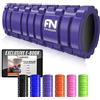 Fit Nation foam roller per massaggio muscolare con libretto d'esercizi, rullo ultra-leggero per alleviare in profondità il dolore. Ideale per tutti gli atleti, dai corridori ai ciclisti, così come i calciatori