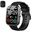 uaue Smartwatch Uomo Donna, 1.91 Orologio Fitness con Effettua/Risposta Chiamate, 110+ Sportive Fitness Tracker, Sonno Cardiofrequenzimetro, Contapassi/Cronometro/Impermeabil IP68 Smart Watch Android iOS