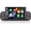 YZGWWIU Autoradio per Fiat Panda 2013-2020 Stereo con Wireless CarPlay/Android Auto