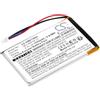 TECHTEK Batteria 1250mAh compatibile con [Garmin] Edge 605, Edge 705, NUVI 465 sostituisce 361-00019-12