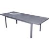 Sunny Days Tavolo Alluminio/Vetro, Easy FORNOR 224925 TAVOLO FACILE ALU/VETRO 180/240x100x75