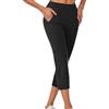 Generic Leggins Sportivi Donna,Collant Elastici Palestra Dimagranti Vita Alta Pantaloni Casual Activewear Snellenti Yoga Lunghezza Ginocchio Cotone Estivi Leggeri