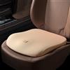 Generic Cuscino Auto Guidatore Cuneo - Confortevoli Cuscino per Sedile Auto - Cuscino per Coccige Sciatica in Memory Foam, Antiscivolo, Fodera Lavabile,Beige