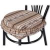 Casatessile Ikarus Cuscino Copri Sedia Rotondo con Fascia Elastica - Beige