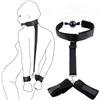 CUPIDO TOYS Costrittivo Sadomaso Bavaglio Sexy per Adulti con Pallina per Bocca (Ball Gag) e Costrittivo per Mani Dietro la Schiena, Costrittivo Donna con Bavaglio BDSM, Accessori Bondage