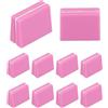 sourcing map Manopole universali per fader, colore rosa, tappi slider potenziometro di ricambio in plastica per console mixer controller DJ, confezione da 10