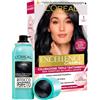 L'Oreal Paris L'Oréal Paris Tinta Permanente Excellence Creme 1 Nero Colorazione Triplo Trattamento + Ritocco Perfetto Spray per Capelli Neri Correttore Istantaneo Radici Contro Ricrescita 75ml - Set da 2