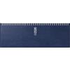 rido/idé Taccuino orizzontale mod. Septant 2026, 305 x 105 mm, plastica, blu scuro