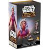 Asmodee ATOMIC MASS GAMES, Star Wars: Legion - Commander & Padawan Ahsoka Tano (Jedi-Padawan Ahsoka Tano), espansione, Tabletop, 2 giocatori, dai 14+ anni, 120-180 minuti, tedesco, multilingue