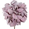 DRW Set di 6 Fiori Artificiali in Schiuma Eva, plastica e Carta Viola, 65 cm, Violetto, Medidas: 65cm