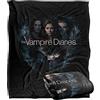 LOGOVISION Vampire Diaries Hearts Desire Coperta super morbida al tatto setoso - 152 x 127 cm
