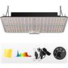 VEVOR Lampada LED da Coltivazione delle Piante 150W per Serra Interna a Spettro Completo 120-277V, Lampada a Spettro Completo per Serra Domestica Interna Telaio in Alluminio, Luce per Crescita Piante