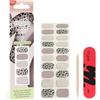 Mylee Gel Nail Wraps Stickers [Cruella] - Unghie Gel Adesive Pre-Polimerizzate per Manicure Istantanea, Lampada Non Necessaria, Ultra Resistenti, Lunga Durata, Facili da Applicare